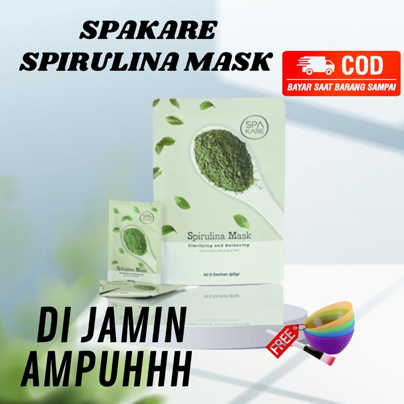 SPIRULINA MASK | SPAKARE SPIRULINA MASK