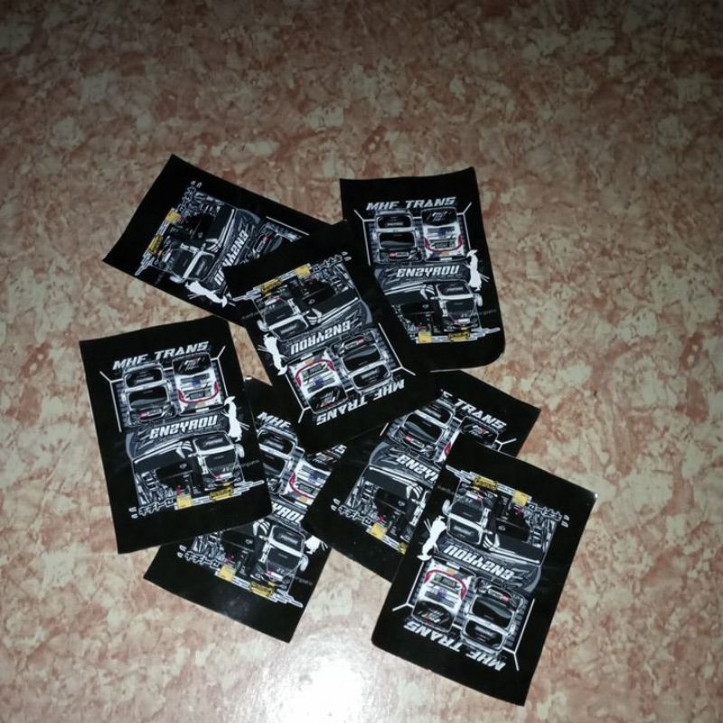 

stiker bus basuri bisa rikues