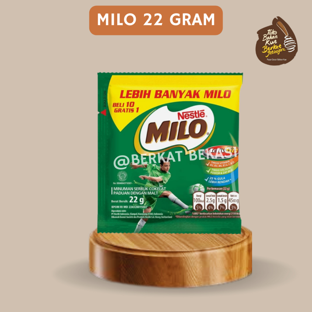 

MILO ACTIV-GO SUSU COKLAT SACHET 22 GR/SUSU MILO/MILO SACHET/MINUMAN