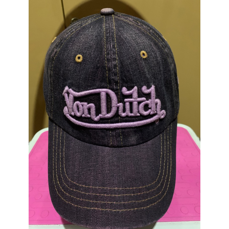 Topi Cap sekon Von Dutch Purple Jeans
