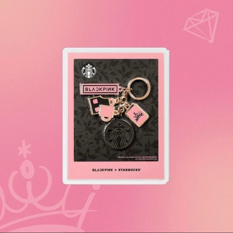 BLACKPINK KEYCHAIN X STARBUCK OFFICIAL MERCHANDISE