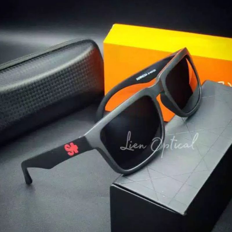 Original [ Cod ] Kacamata Hitam Kacamata S+ 4001 Korea Kacamata Gaya Cassual Kacamata Pria Wanita