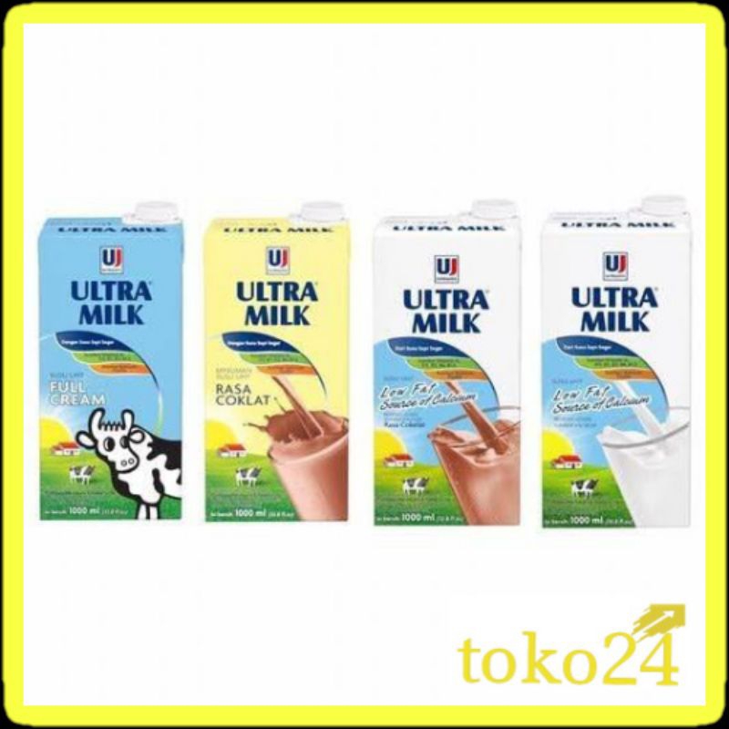 

Ultra Milk UHT 1 L 1 Dus isi 12