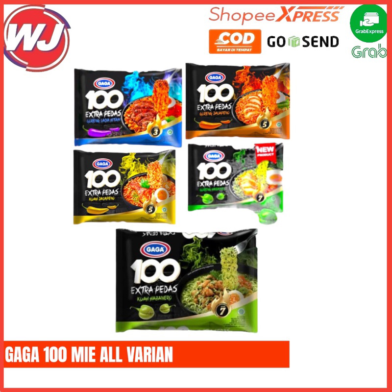 

GAGA 100 MIE EXTRA PEDAS