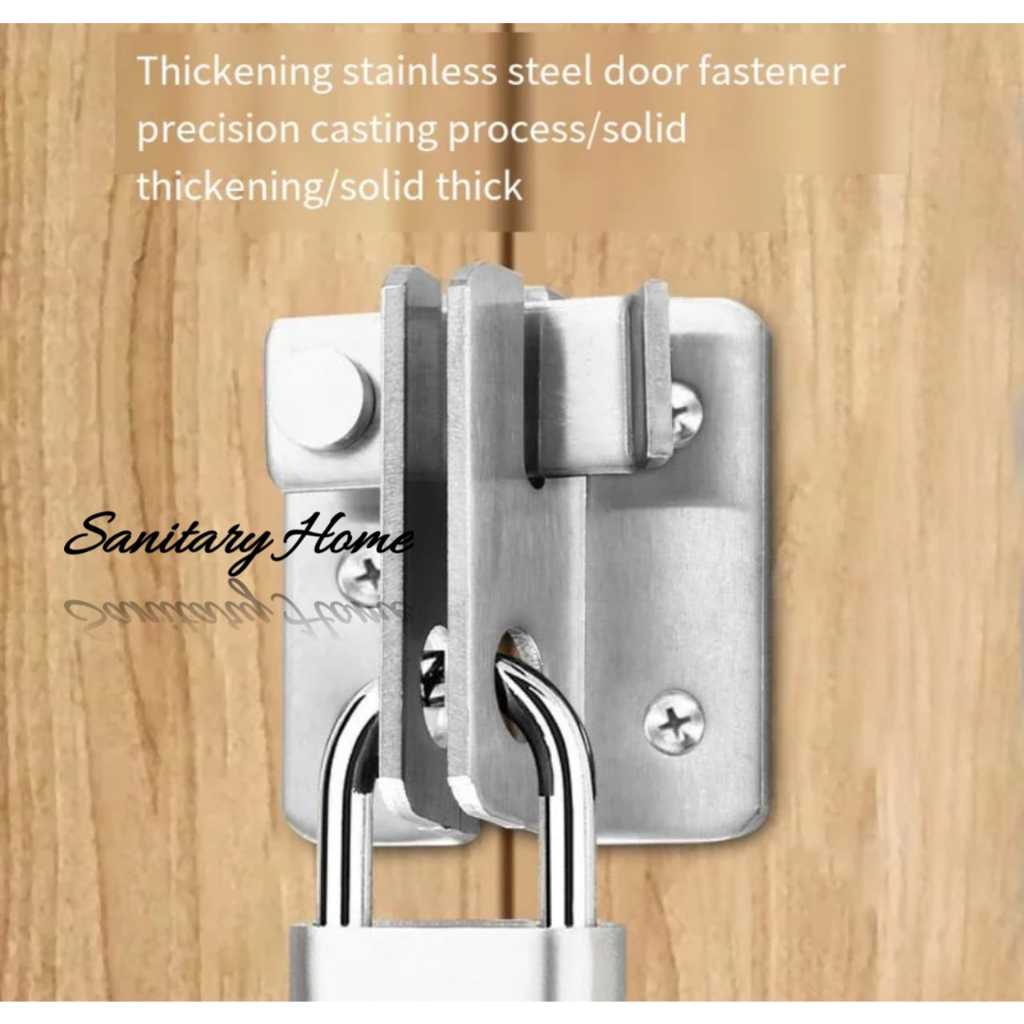 overpall grendel sliding kunci gembok / grendel pintu slot gembok