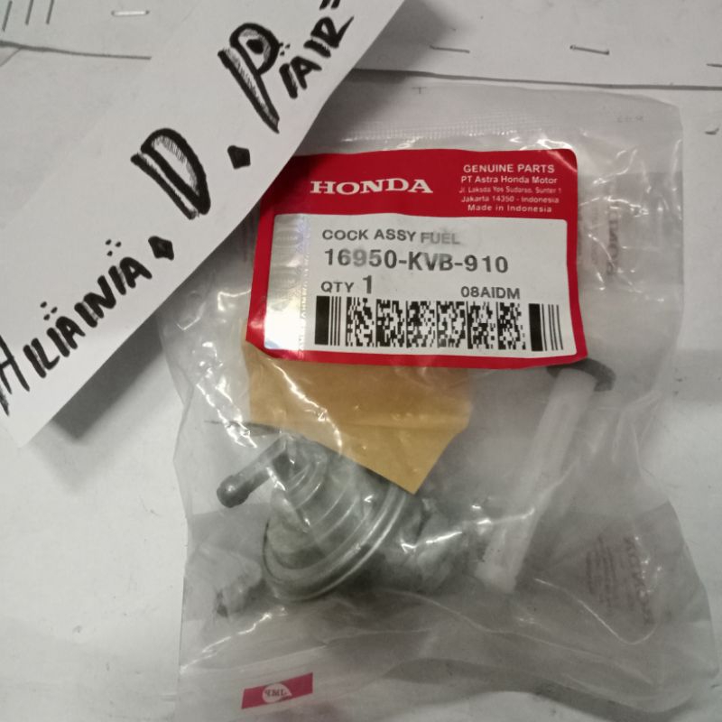 kran bensin Vario 110/ beat 110 kode KVB KVY