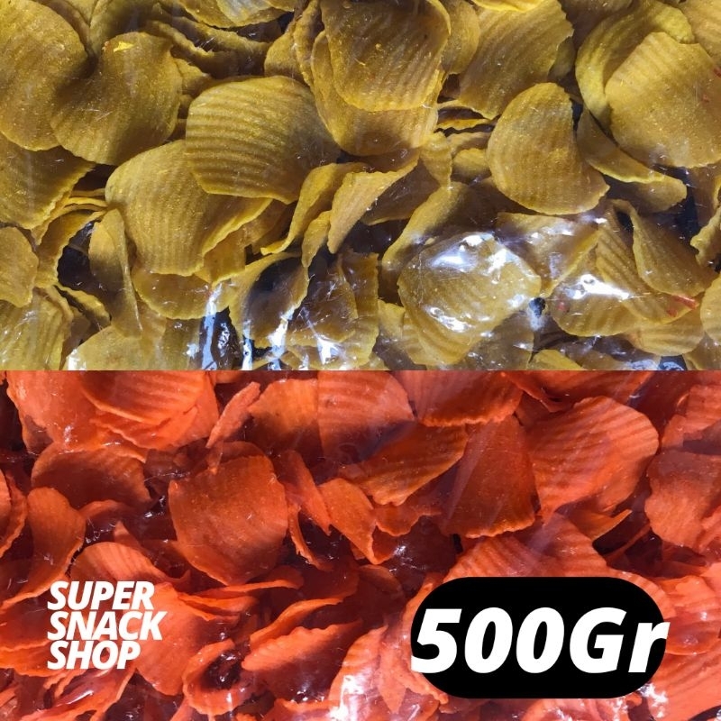 

KRUPUK / KERUPUK MENTAH / KERUPUK SEBLAK POCO PUYUR 500GR