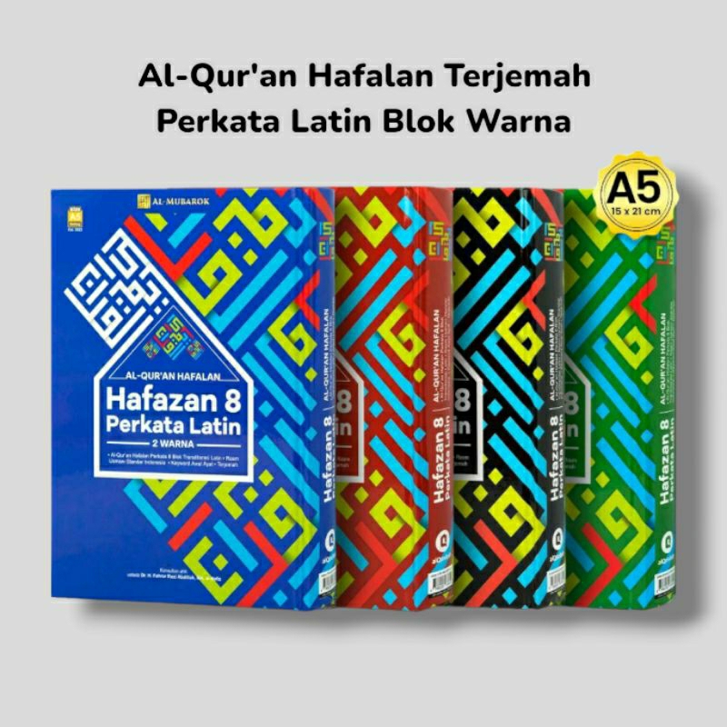 AlQuran Hafalan Hafazan 8 Perkata Latin