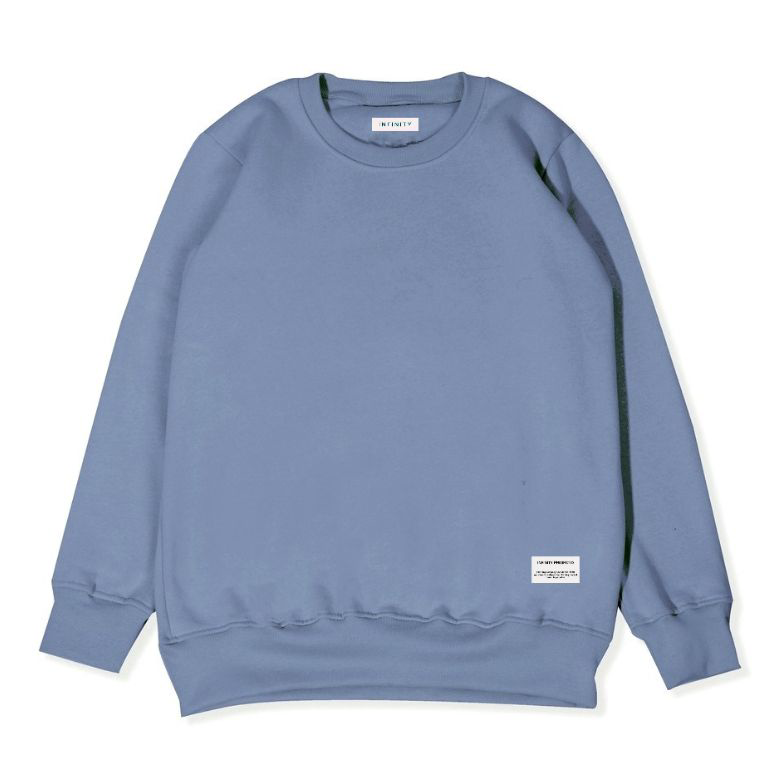 Hemat Bangetx4X8j SWEATER POLOS DENIM M-L-XL | CREWNECK POLOS DENIM UNISEX PRIA WANITA