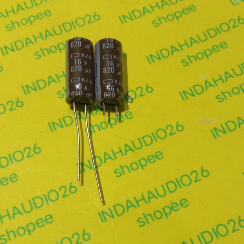 820uf 16v nippon chemicon elco kapasitor elko capacitor