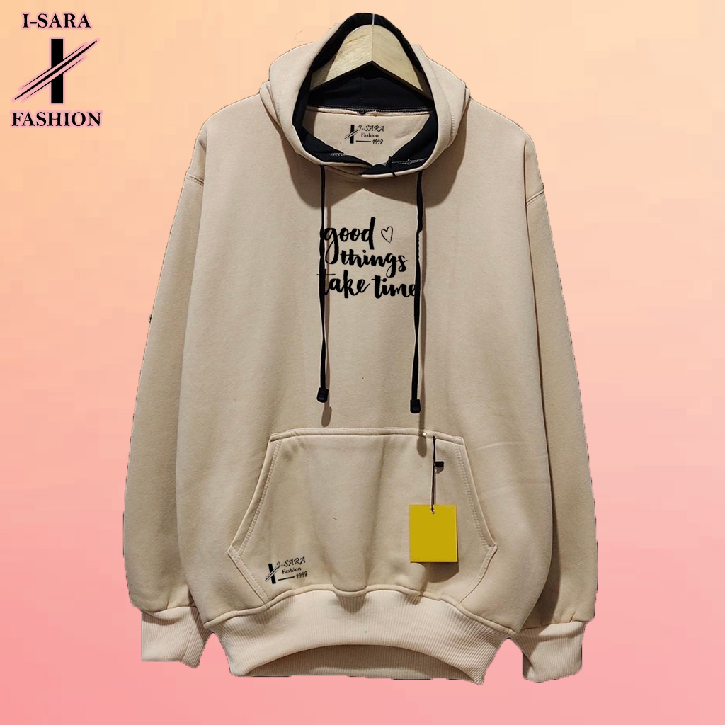 Switer Hodie Cowok Cewek Premium Keren Jaaket Hodie Pria Distro Warna Cream Suiter Hudie Cowok Jumpe