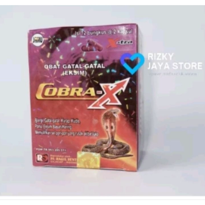 

YQPF0528 Terlaku.../ herbal cobra x gatal kap original isi 12