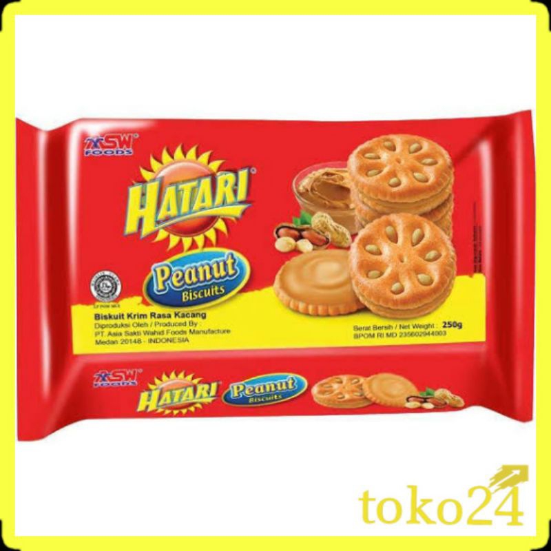 

Hatari Peanut Biscuit 250 gr