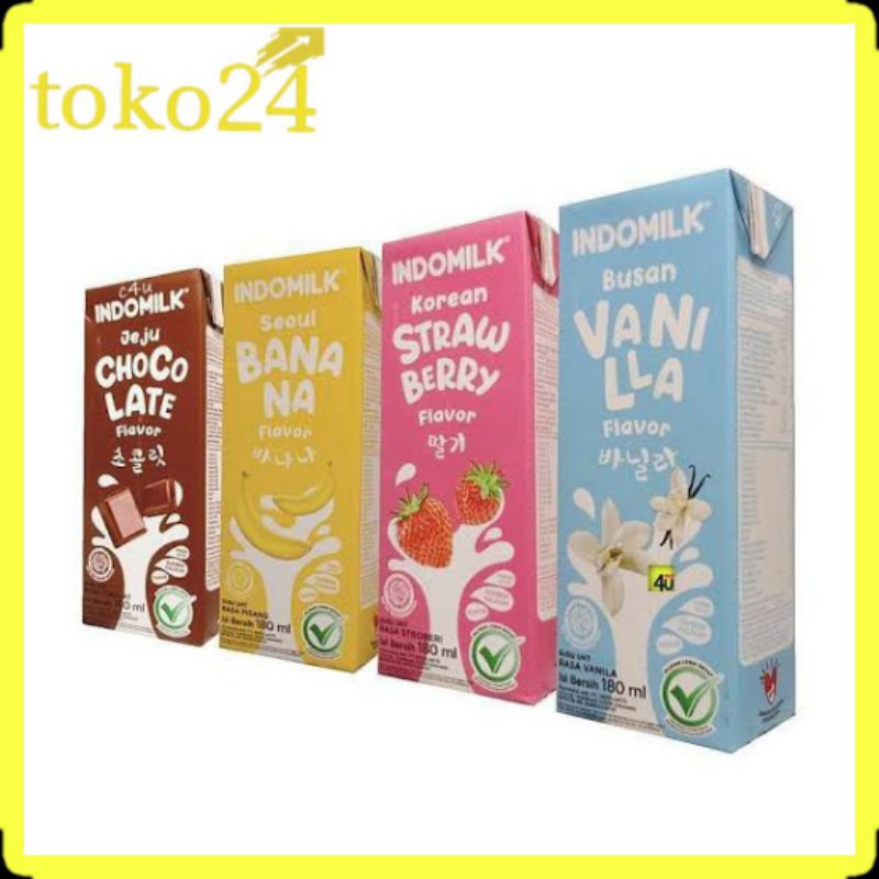 

Indomilk Korean Series UHT 180 ml