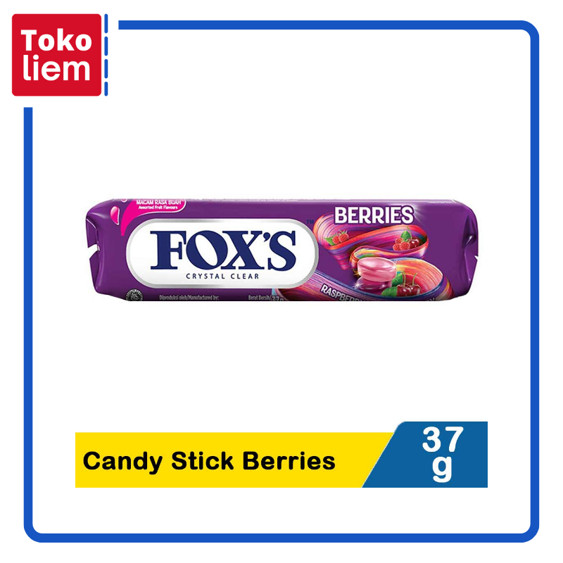 

Fox's Candy Stick Berries 37G