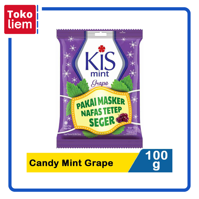 

Kis Candy Mint Grape 100G