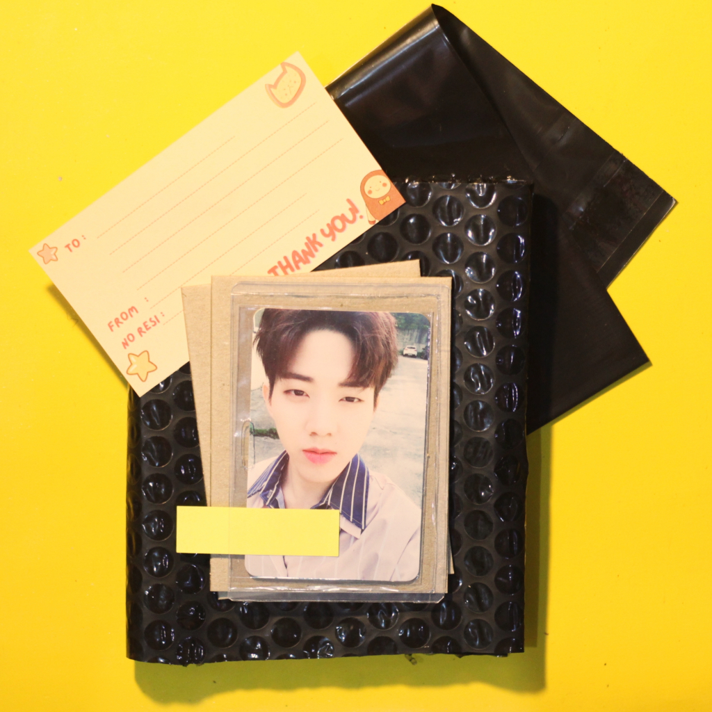 

[isi 6 paket] Paket Packing Photocard ukuran A7 ketebalan 2mm