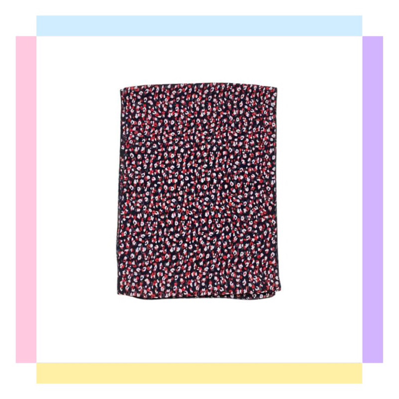 Syal motif macan tutul merah / Syal macan / Syal fashion / Syal korea / Syal leher / Syal Wanita