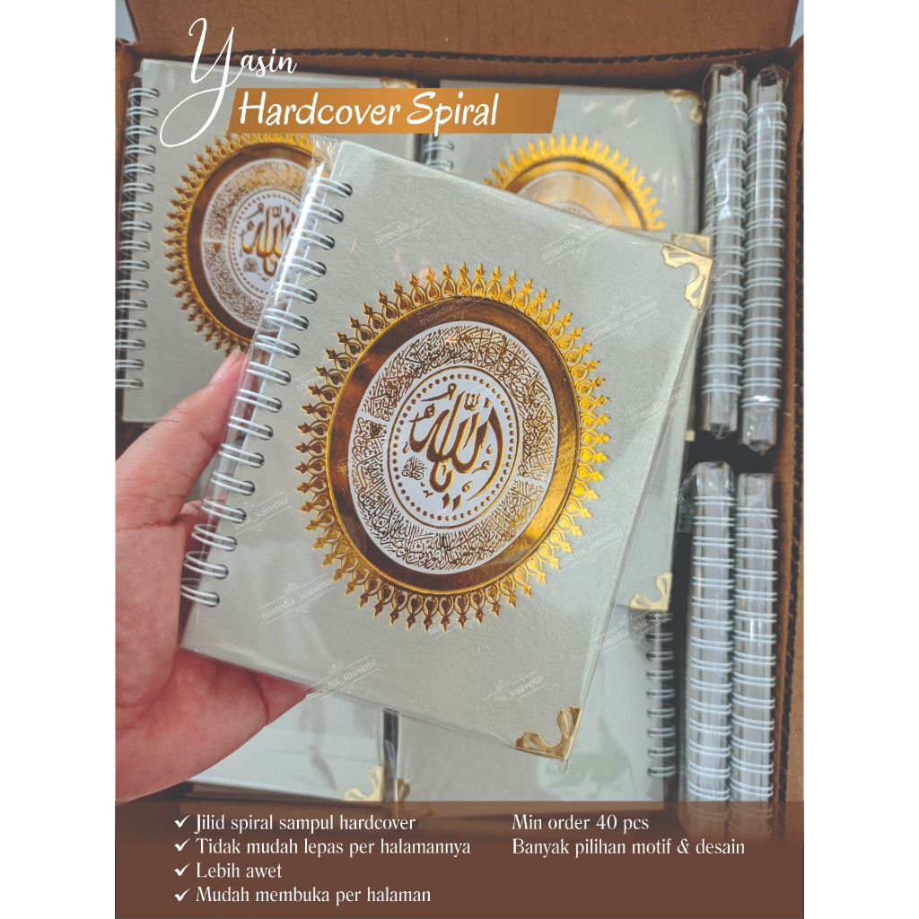 BUKU YASIN HARDCOVER SPIRAL RCP 17