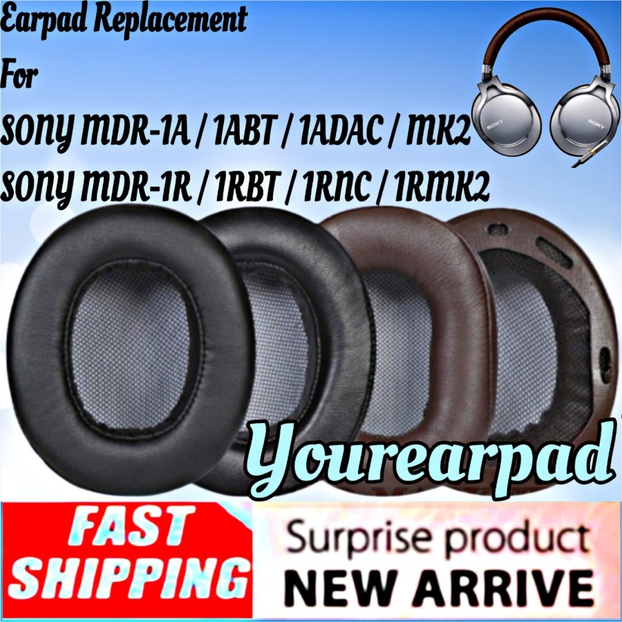 Bantalan Earpads/Earpad Foam SONY MDR 1A 1ADAC 1RBT MK2 1RNC 1RMK 1ABT 1R ( Yourearpad )