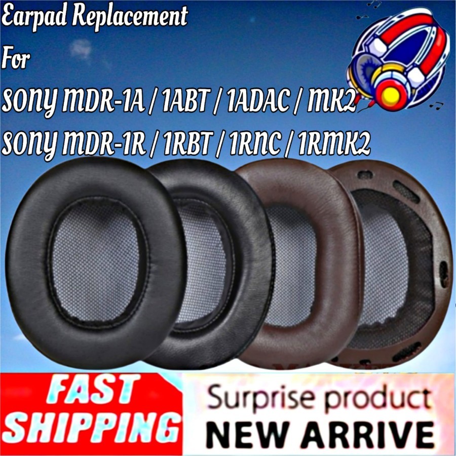 Sepasang Earpad Cushion SONY MDR 1A 1R 1ABT 1RBT 1RNC 1ADAC 1RMK2 MK2 ( Earpad_Marketing )