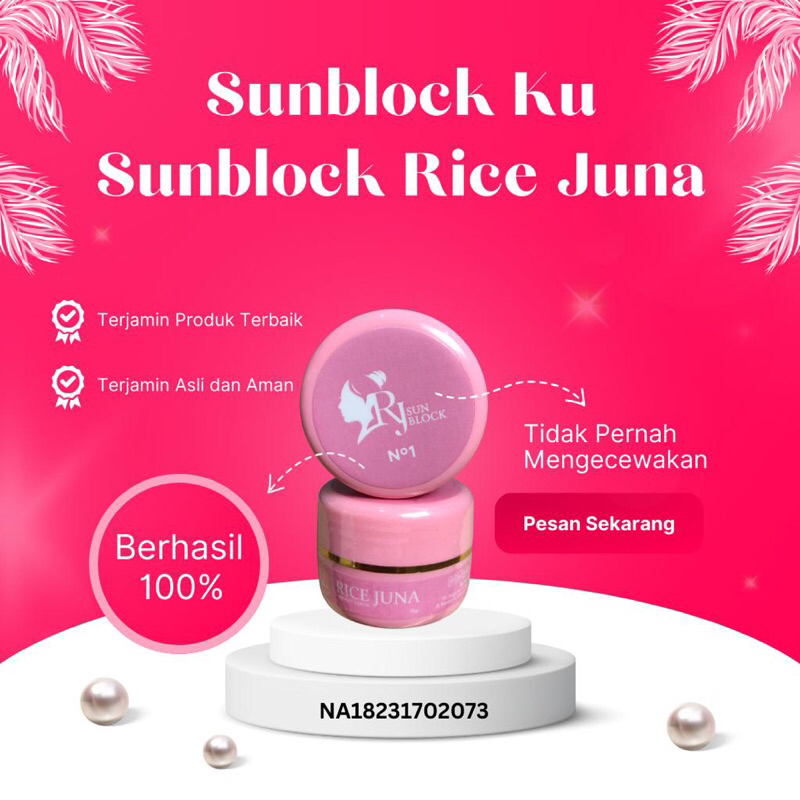 RJ SUNBLOK BPOM (SUNBLOK RJ)