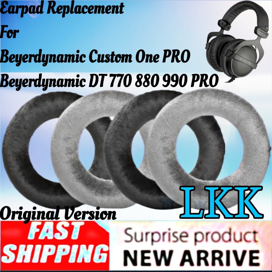 Bantalan Earpad Foam Beyerdynamic DT770 DT880 DT990 DT 770 880 990 Custom One PRO 770PRO 880PRO 990P