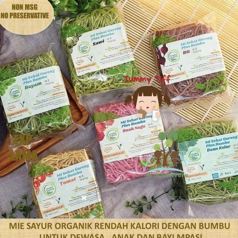 

LWDR0866 Lingkar Organik Mie Goreng Sayur 100gr dengan bumbu