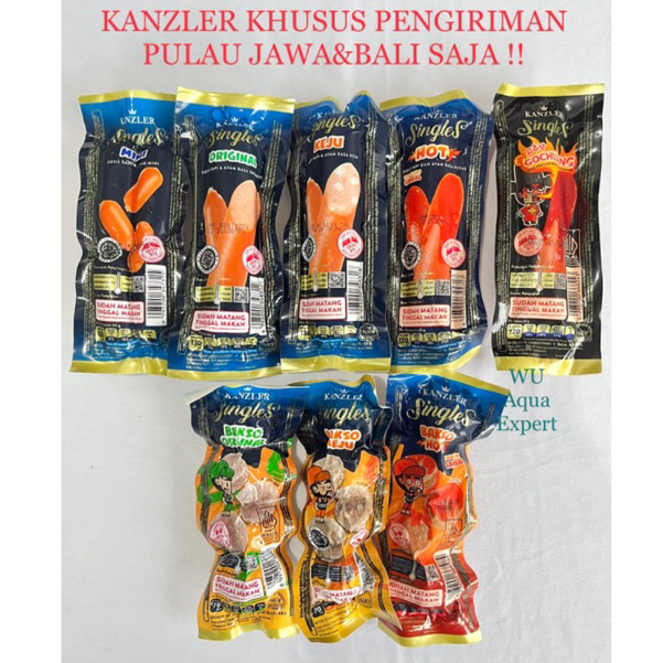 

GPCF9397 KHUSUS PULAU JAWA DAN BALI SOSIS BAKSO KANZLER SINGLES SIAP MAKAN PER BIJI SINGLE SAUSAGE MEATBALL SOSIS 65gr BAKSO 48gr SAUSAGES MEATBALLS ORIGINAL KEJU MINI HOT GOCHUJANG GO CHUJANG