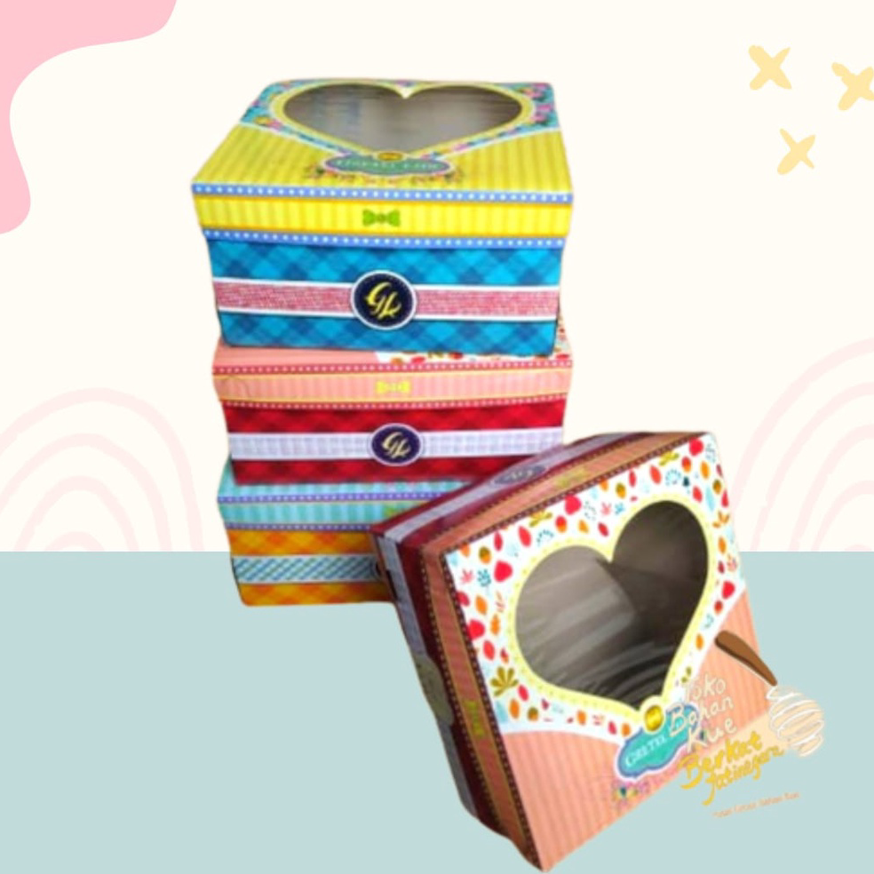 

『PENJUALAN CEPAT』⚡BEST SELLER⚡ DUS/BOX / DUS KUE / GRETEL LUX / DUS BOX KUE HANSEL ISI 10 PCS