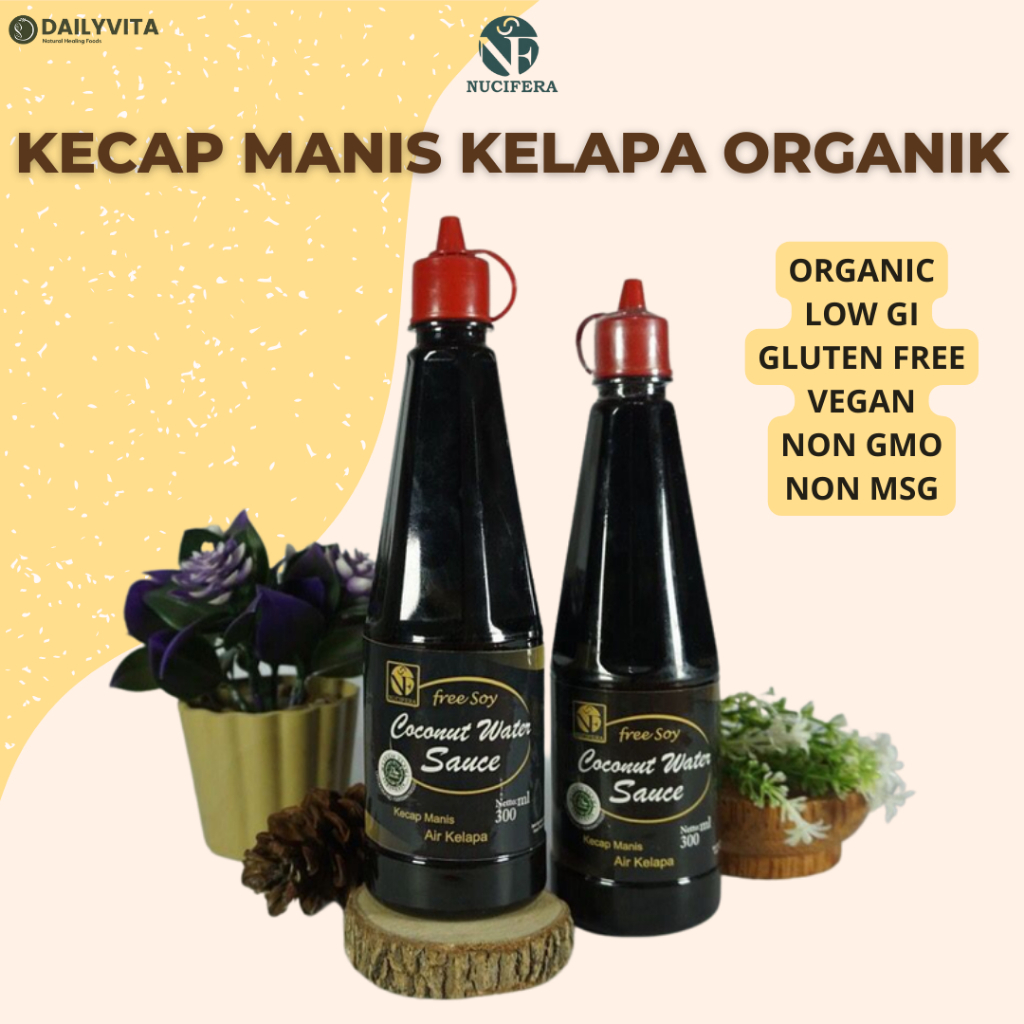 

Nucifera Coconut Water Sauce 135ml & 300 Ml (Kecap Manis)