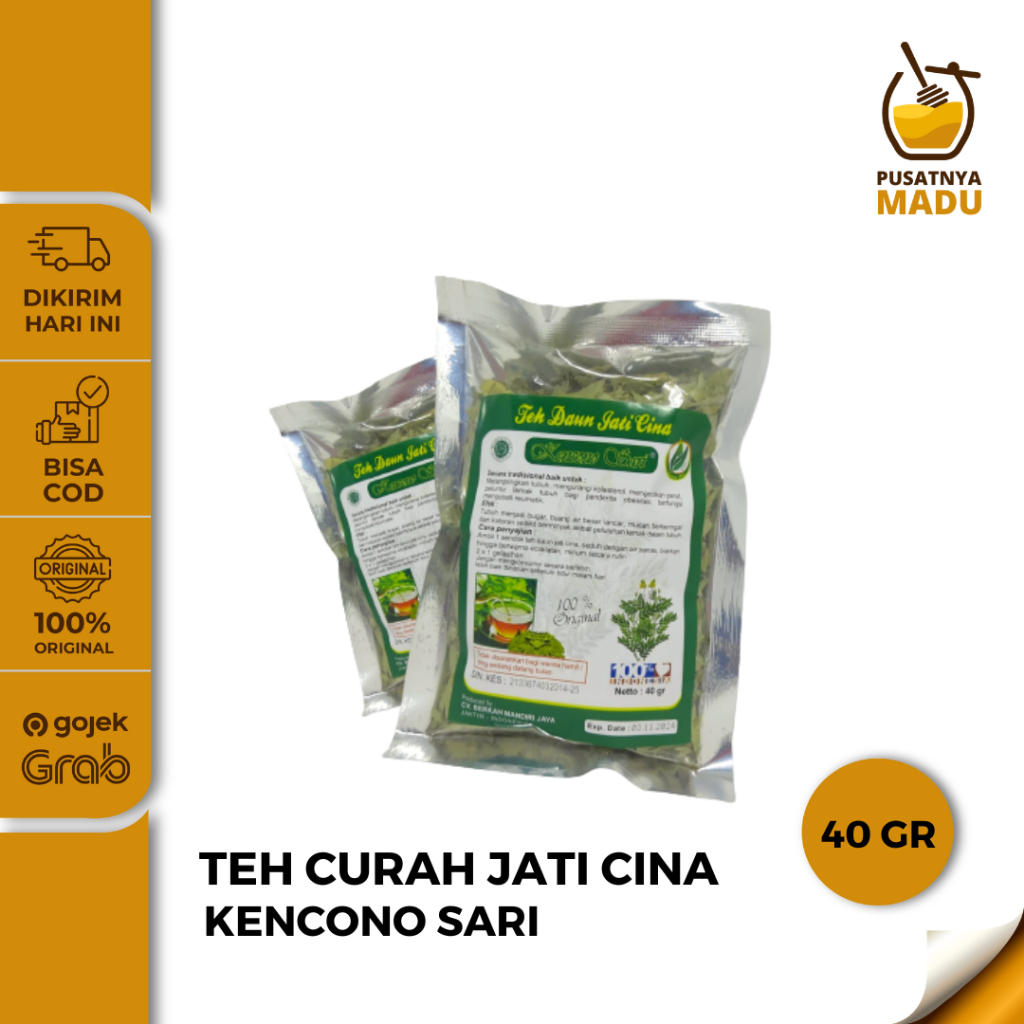 

Teh Curah Daun Jati Cina Kencono Sari
