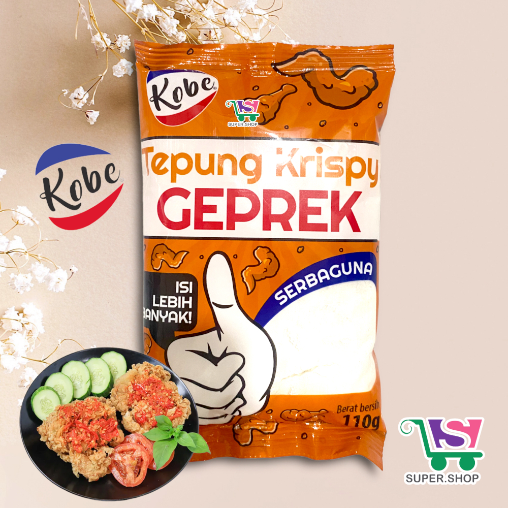 

Kobe Tepung Krispy Geprek Serbaguna 110 Gram