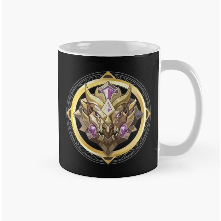 Mug Keramik | Hadiah | Kado | Hampers | ML Mobile Legends Mythic Rank Icon Active