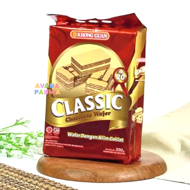 

Khong Guan Classic Chocolate Wafer (350g)