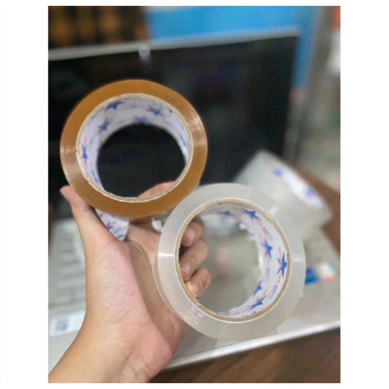 

Lakban bening / coklat 90 yard