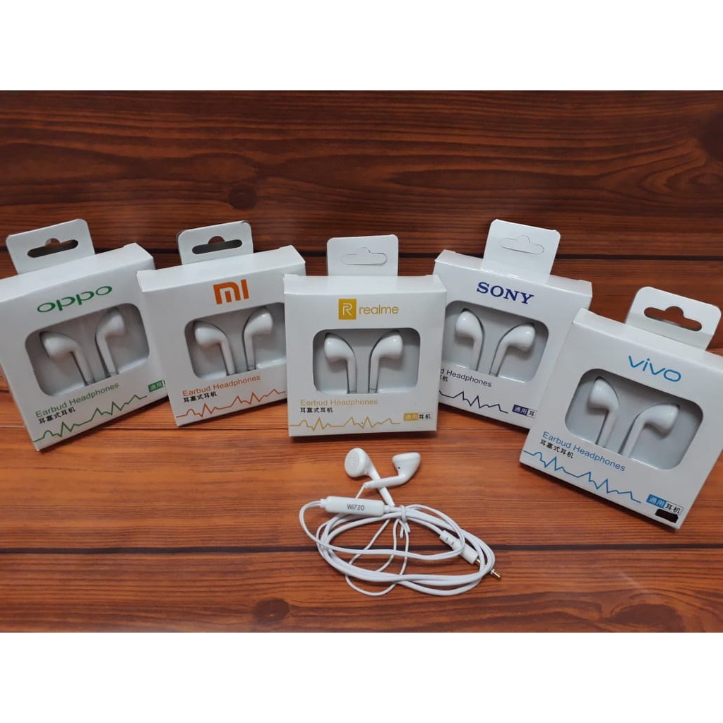 Headset MH133 Headset Cabutan Semua Tipe HP Andorid Vivo/ Xiaomi/ Samsung/ Oppo/ Realme/ Infinix Hea