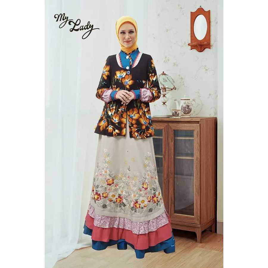 Tuneeca Gamis Daaliyaa T-0523008 / My Lady / Gamis Kekinian