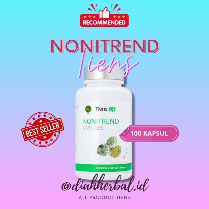 Nonitrend Tiens Original Obat Darah Tinggi Dan Kolestrol