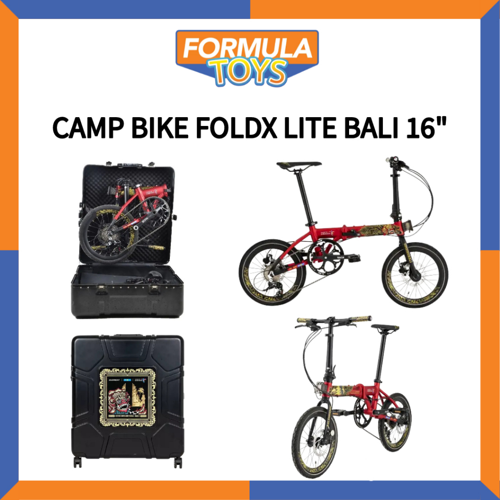 SEPEDA LIPAT CAMP BIKE FOLDX X LITE 16" BALI