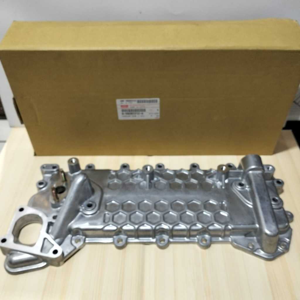 TUTUP COVER OIL COOLER ASSY ASM TUTUP PENDINGIN OLI ISUZU GIGA FRR FTR  4HK1 / GIGA FRR FTR EURO 4 8