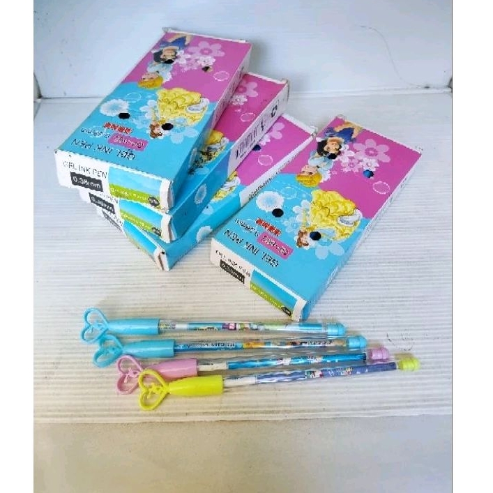 

pulpen/bulpen/ballpoint/pena gel karakter GP-663 isi 12/1 lusin