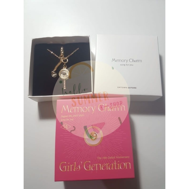 SNSD Girls' Generation Anniversary MD Memory Charm Yoona