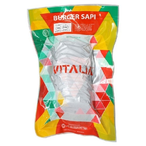 

Vitalia Burger Sapi 280 gr isi 20