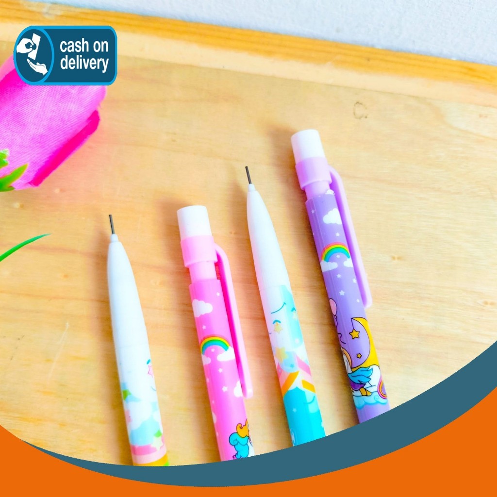 

PENSIL CETEK MEKANIK COLLECTION UNICORN PCM-1032 MECHANICAL KLIK CLICK KARAKTER UNIK MURAH PENCIL ALAT TULIS KANTOR SEKOLAH MURAH TERMURAH COD