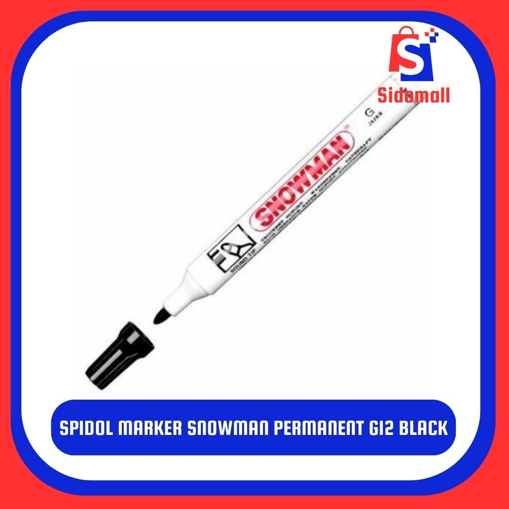 

Spidol Snowman Permanen / Permanent Marker G-12 / G12