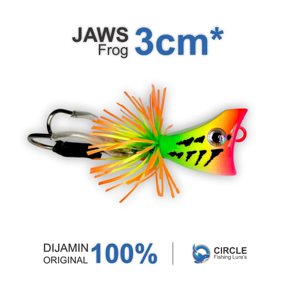 JAWS FROG 3cm Umpan Gabus