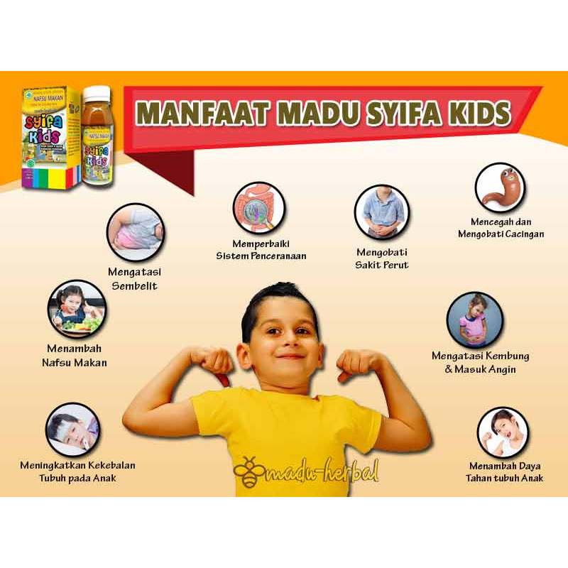 

madu syifa kids nafsu makan anak
