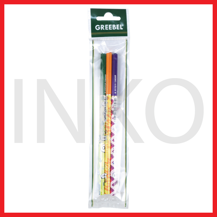 

GREEBEL PENCIL 2B ZOOTASTIC 7033 3PCS