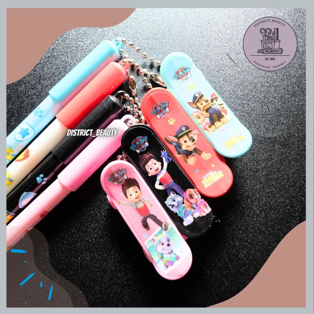 

PULPEN GANTUNGAN SKATEBOARD PAW PATROL PG-1034 PEN GEL GANTUNG LUCU IMUT TERMURAH